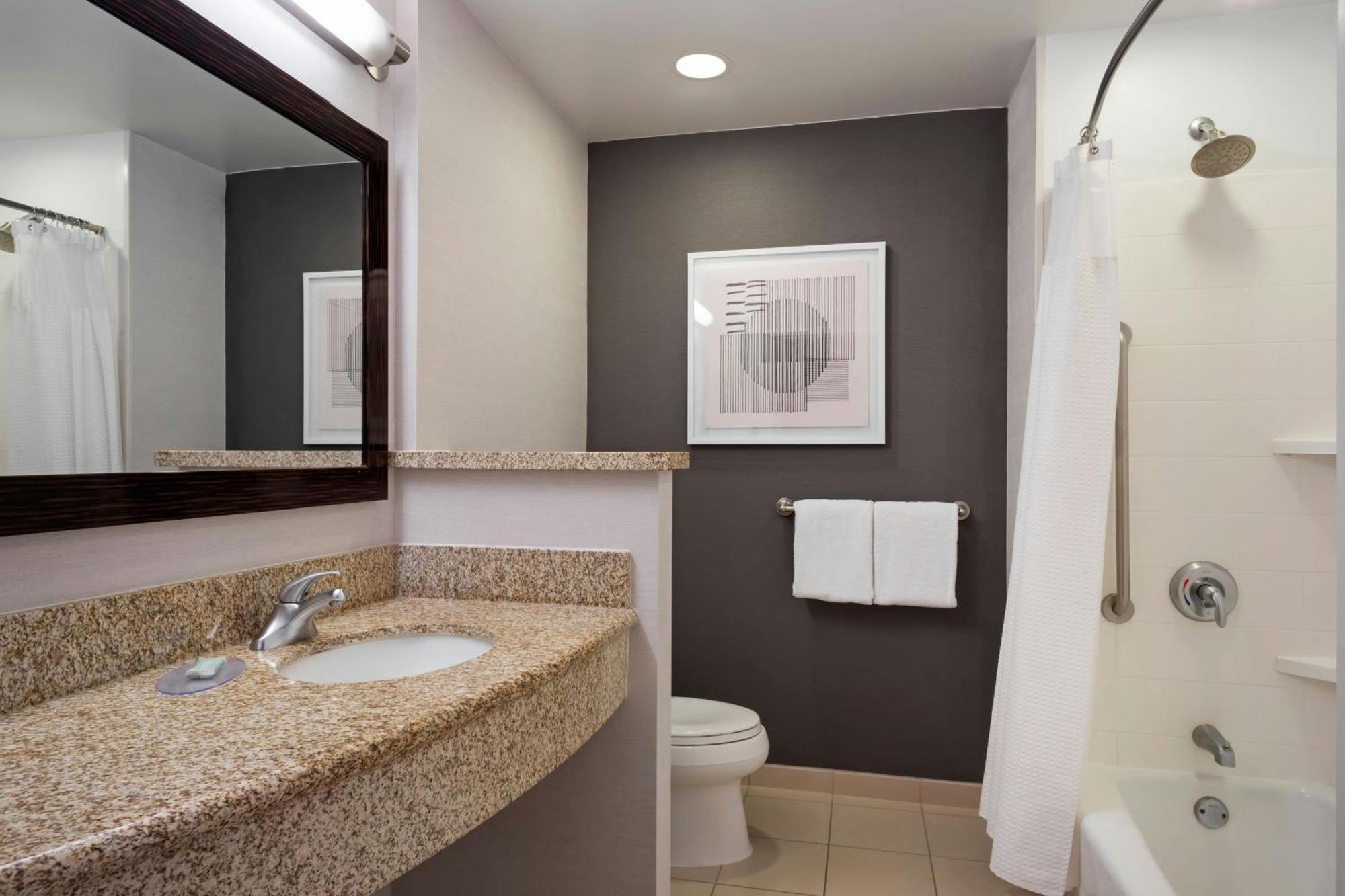 King Room Roll Shower Mobility Access or Hearing Accessible